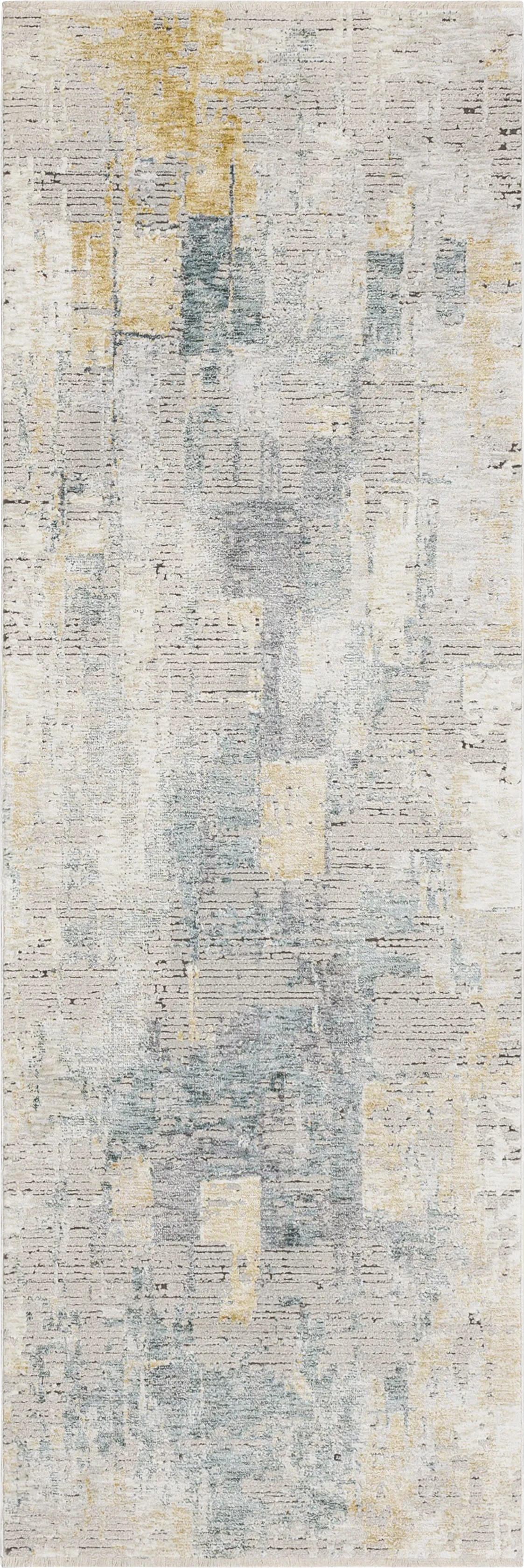 Nydaine Blue 2'6 x 7'6 Runner Rug - Image 1