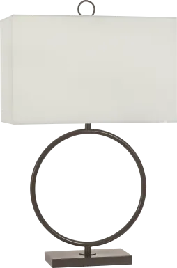 Brace Loop Bronze Lamp