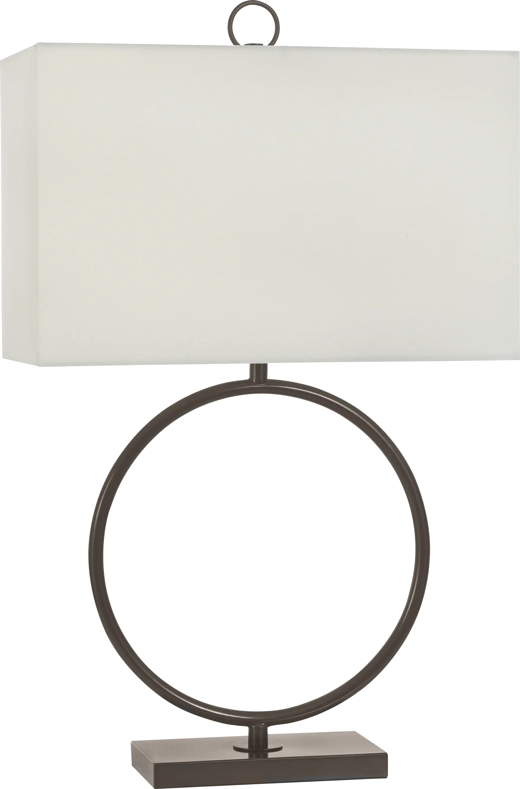 Brace Loop Bronze Lamp