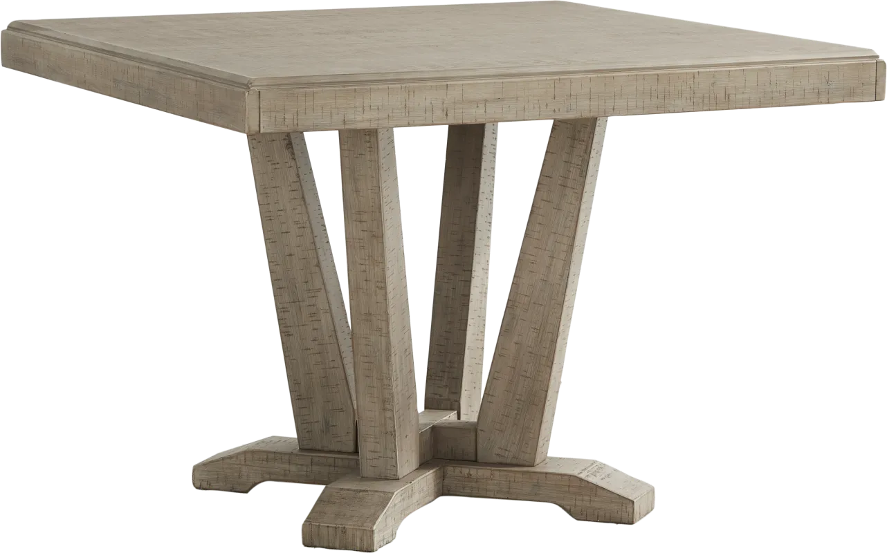 Hill Creek Natural Square Dining Table