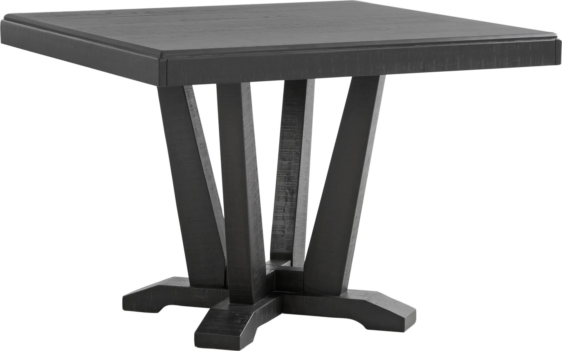 Hill Creek Black Square Dining Table - Image 1