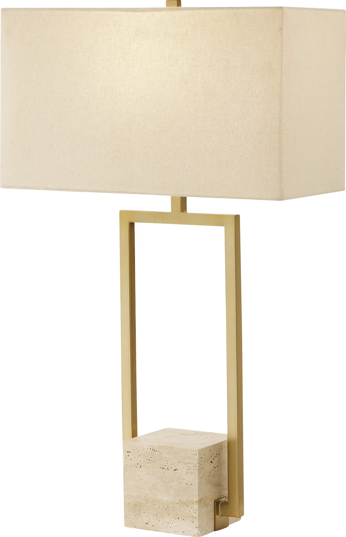 Evlyn Brass Lamp - Thumbnail - Image 1