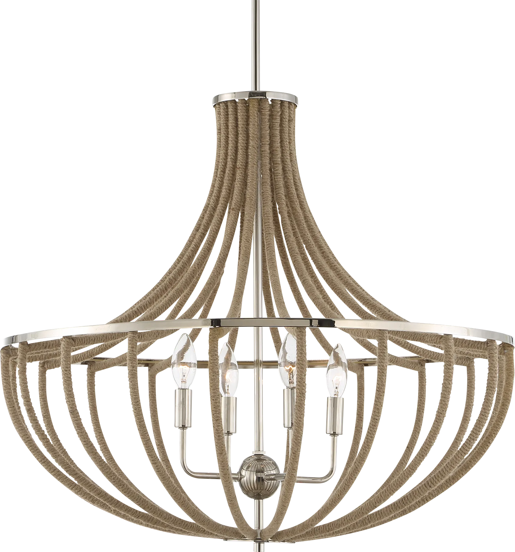 Frankyl Beige Chandelier - Thumbnail - Image 1