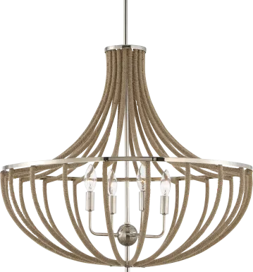 Frankyl Beige Chandelier