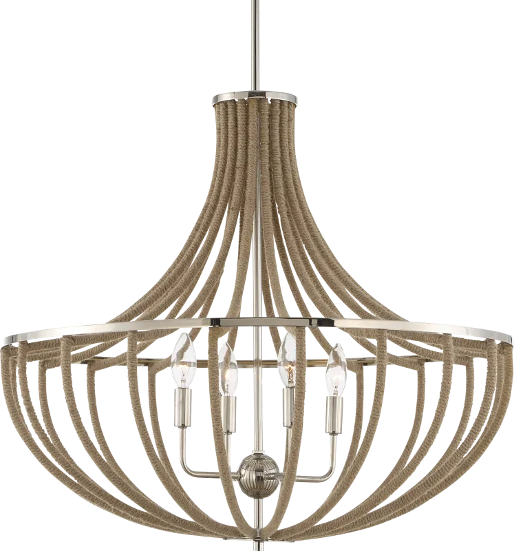 Frankyl Beige Chandelier