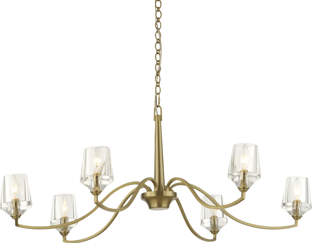Zavir Brass Chandelier