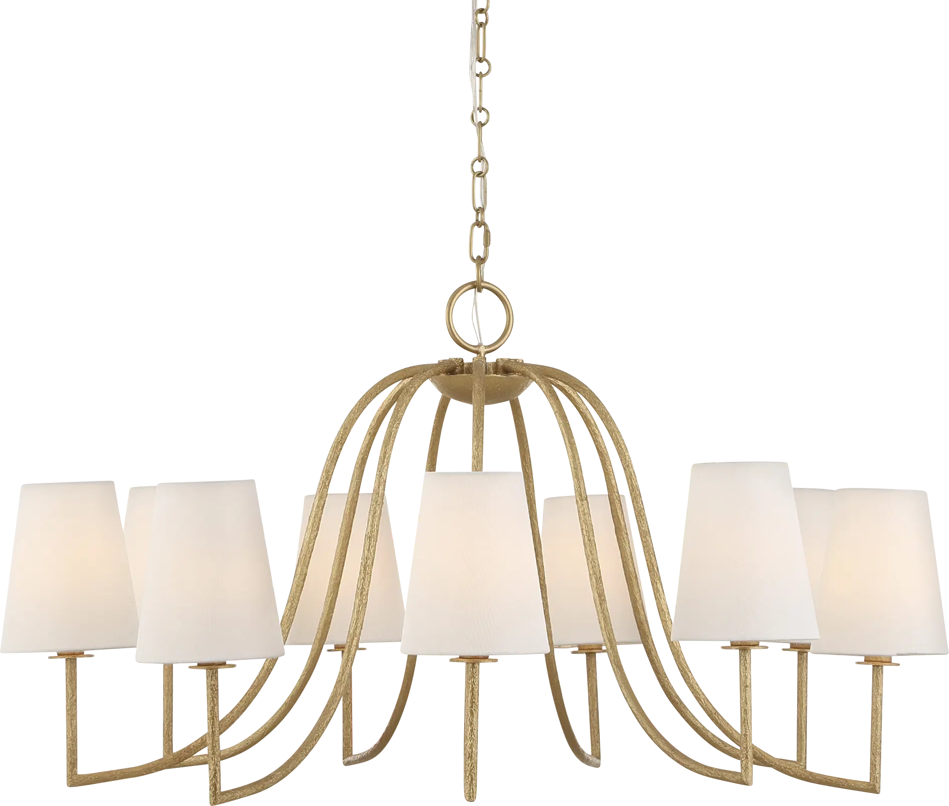 Tatum Brass Chandelier