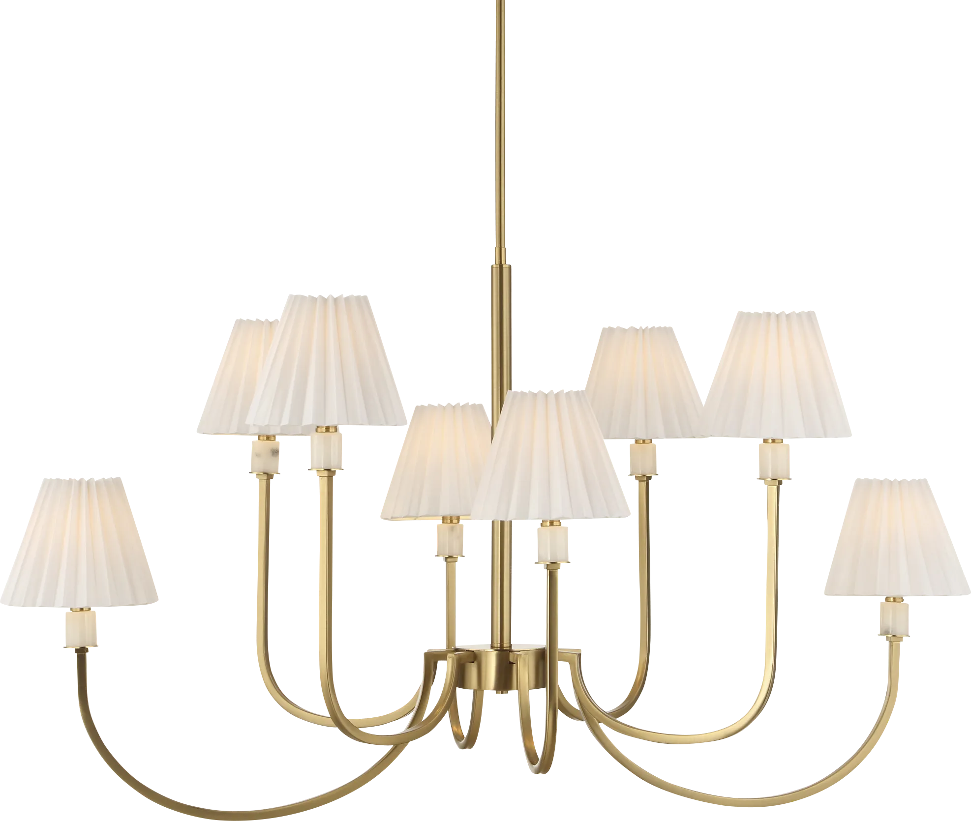 Leeroye Brass Chandelier - Thumbnail - Image 1