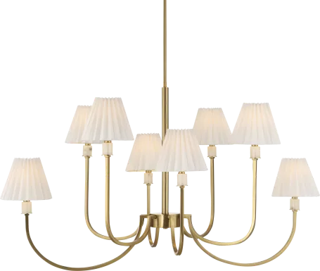 Leeroye Brass Chandelier