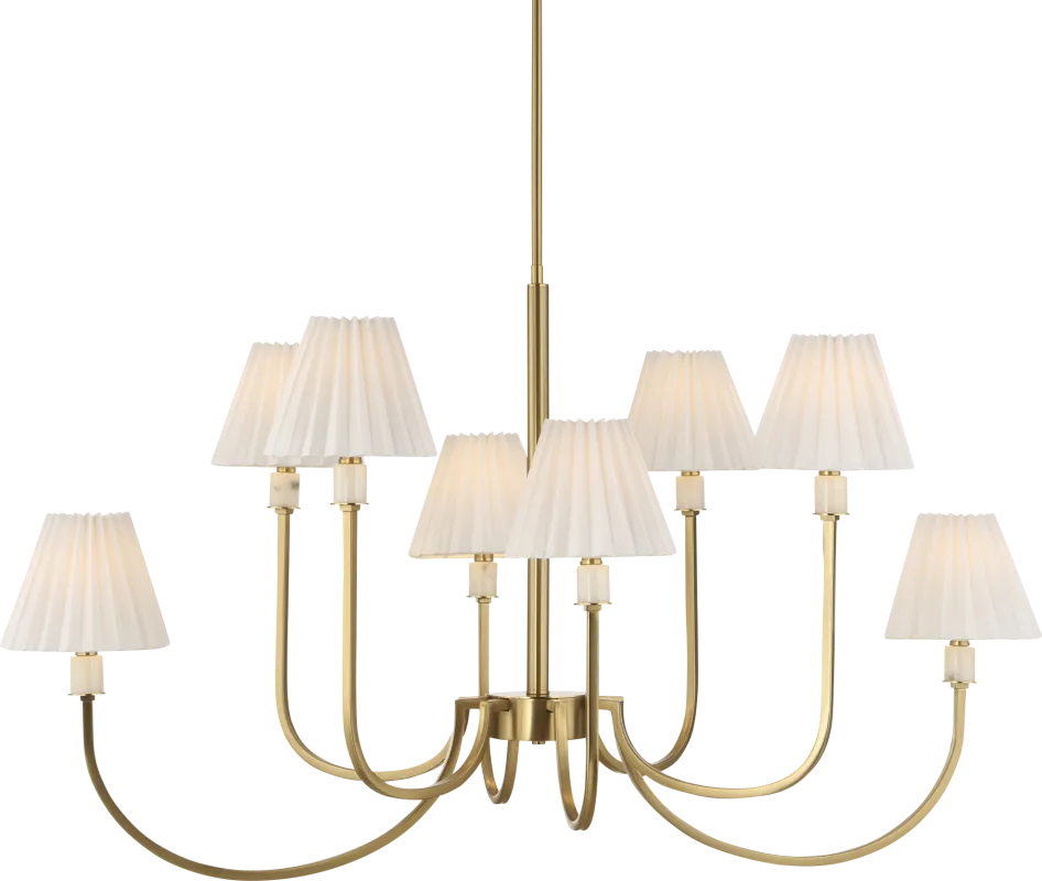 Leeroye Brass Chandelier