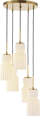 Alaysia Brass Chandelier