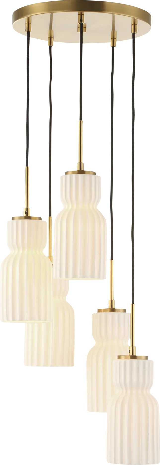 Alaysia Brass Chandelier