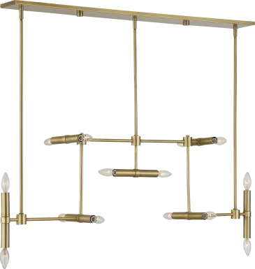 Shaene Brass Chandelier