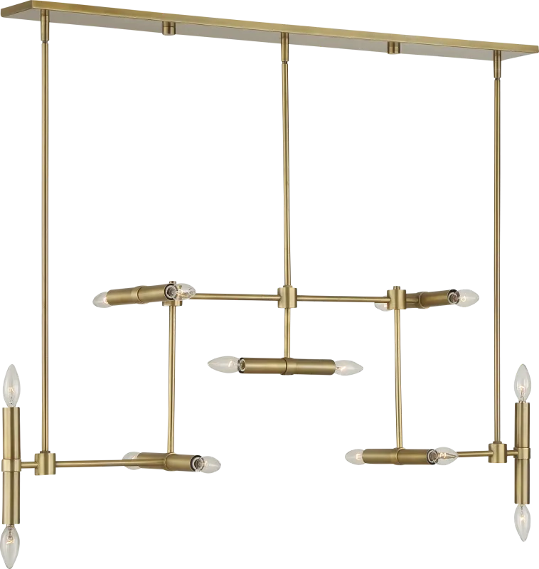 Shaene Brass Chandelier