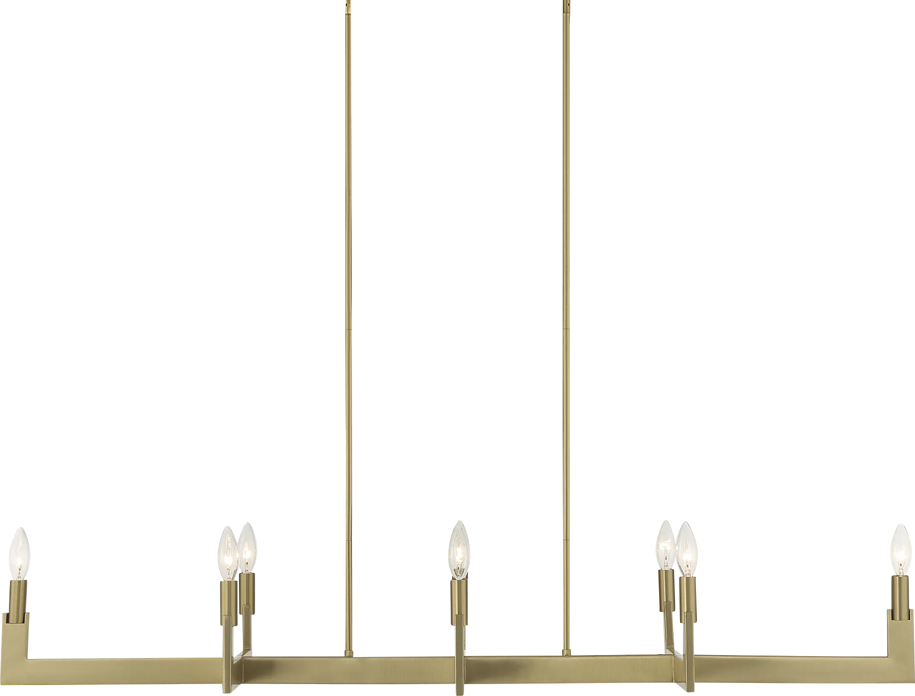 Jayedn Brass Chandelier - Thumbnail - Image 1