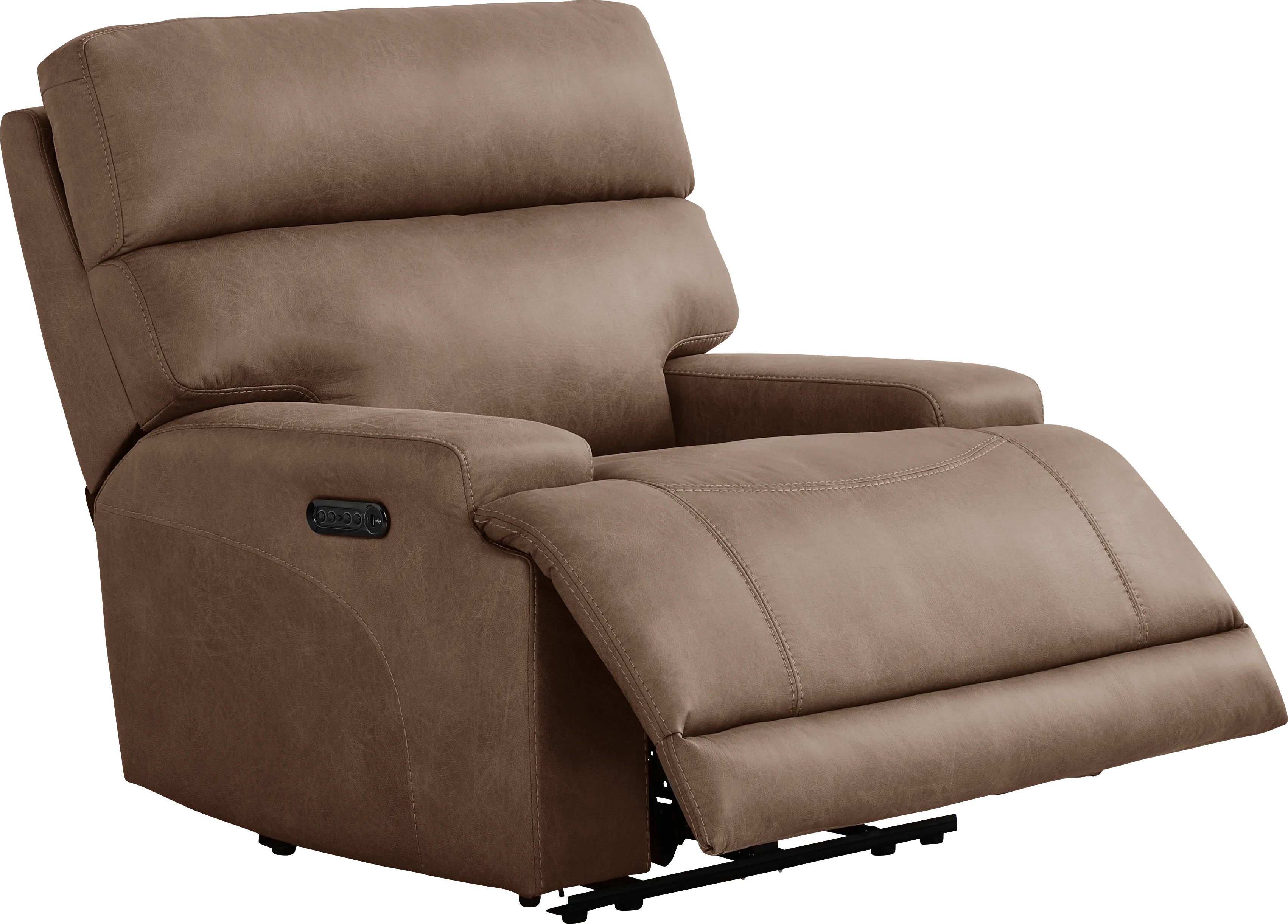Hamilton Tobacco 8 Pc Dual Power Reclining Living Room - Thumbnail - Image 22