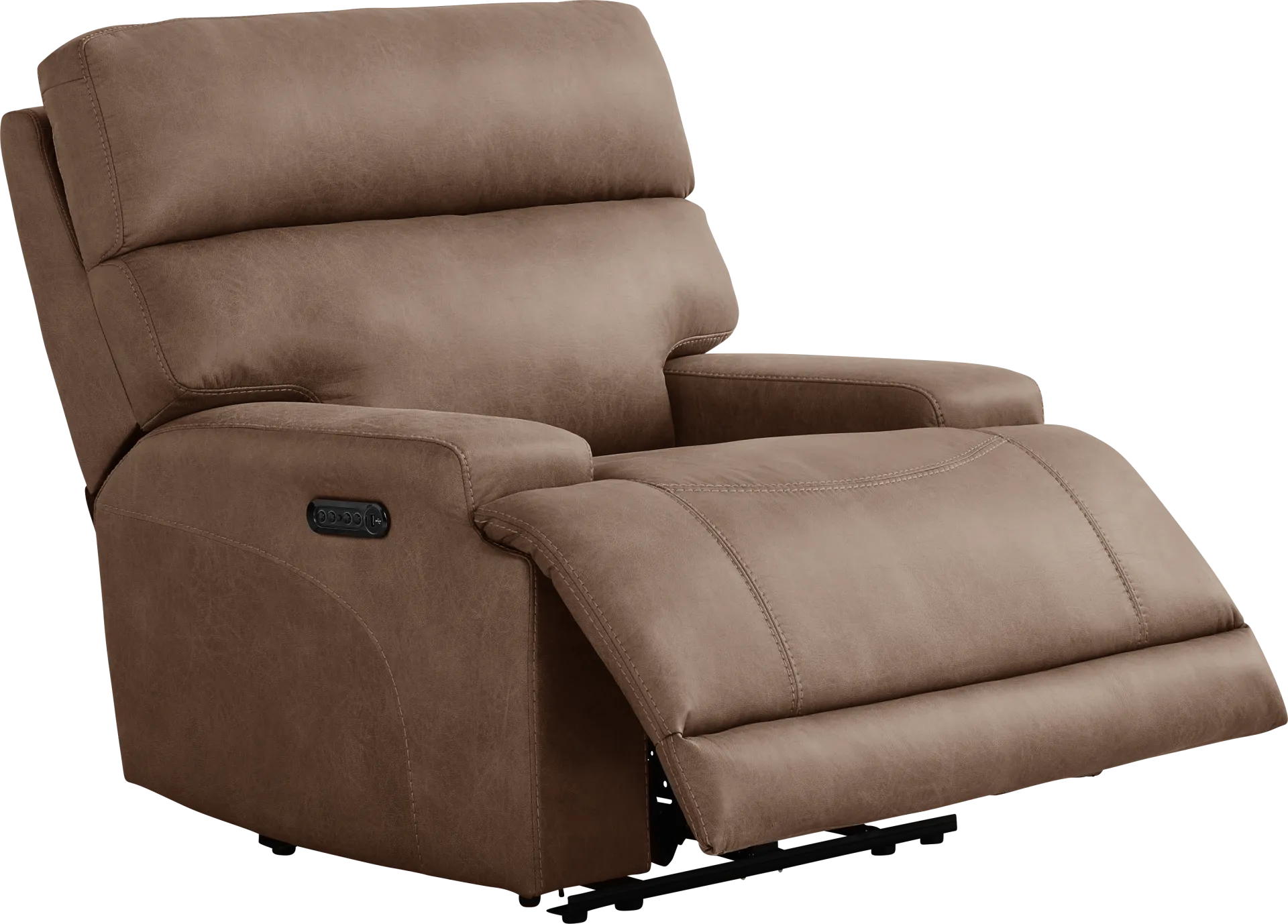 Hamilton Tobacco 8 Pc Dual Power Reclining Living Room - Image 22