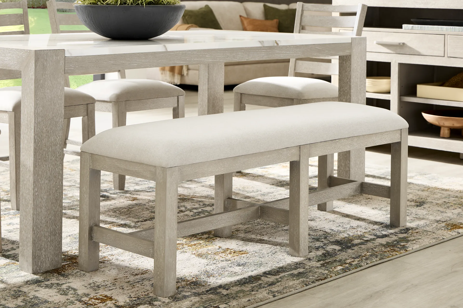Pompei Gray Bench - Image 4