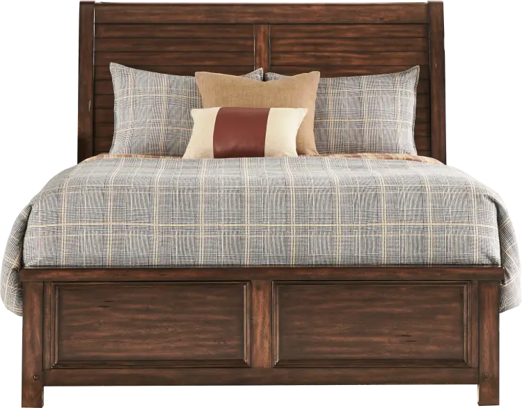 3 pc king sleigh bed