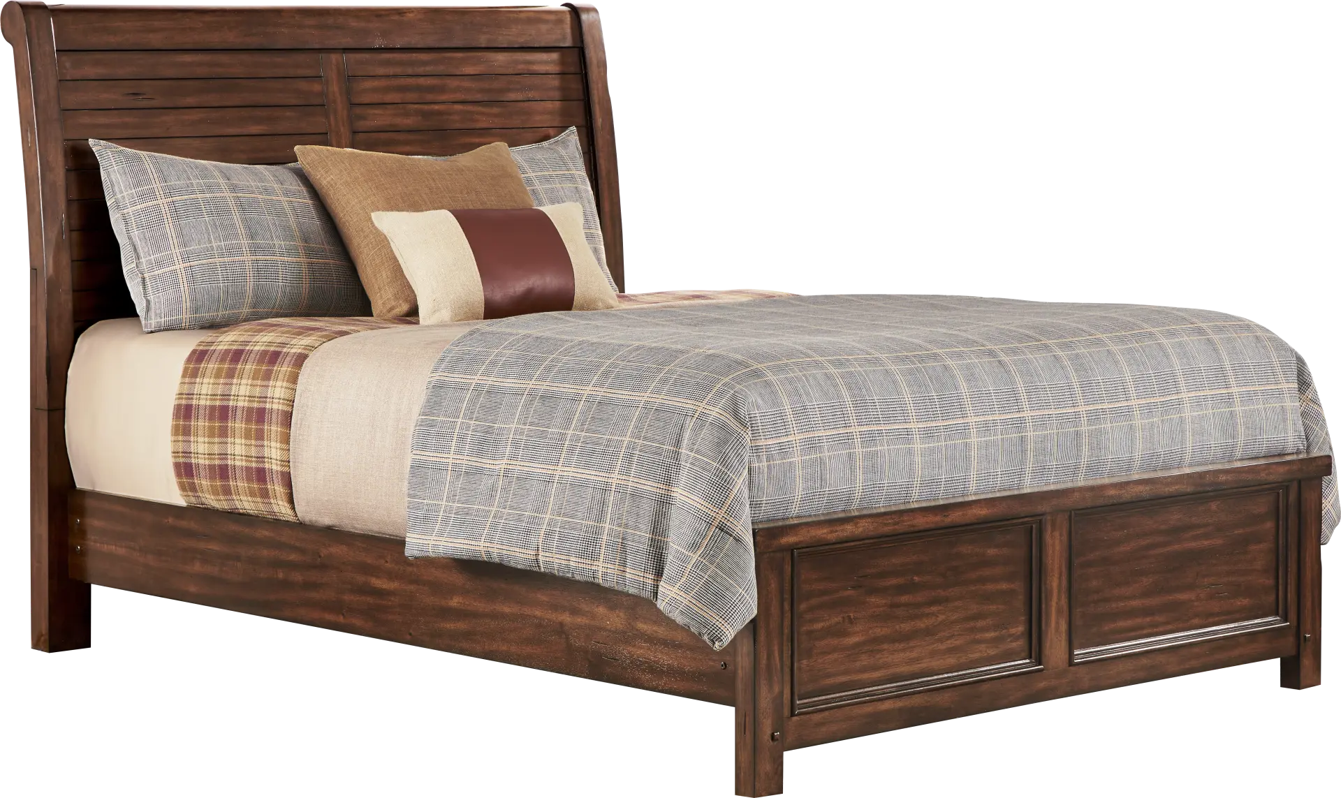 Emberton Dark Brown 3 Pc Queen Sleigh Bed