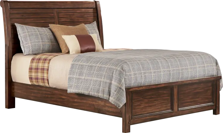 3 pc queen sleigh bed