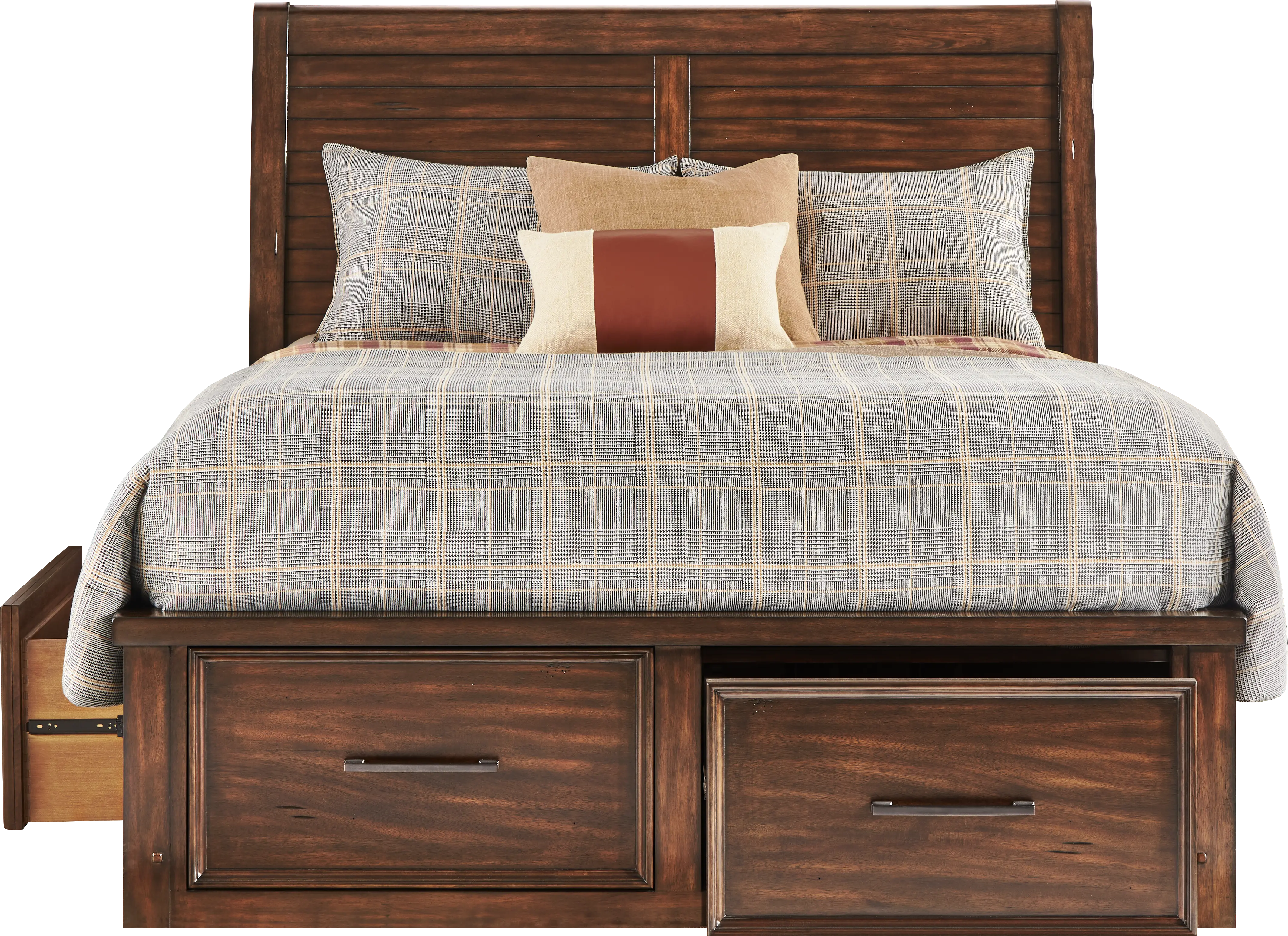 Emberton Dark Brown 7 Pc Queen Storage Bedroom - Thumbnail - Image 2