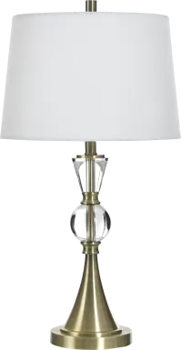 Cavalry Land Gold Lamp