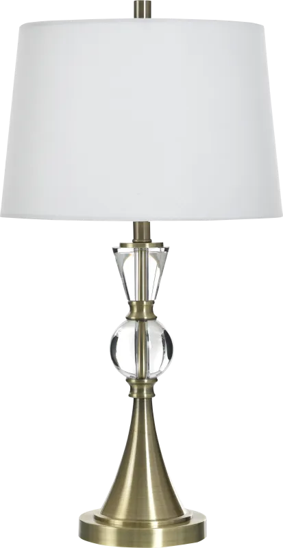 Cavalry Land Gold Lamp