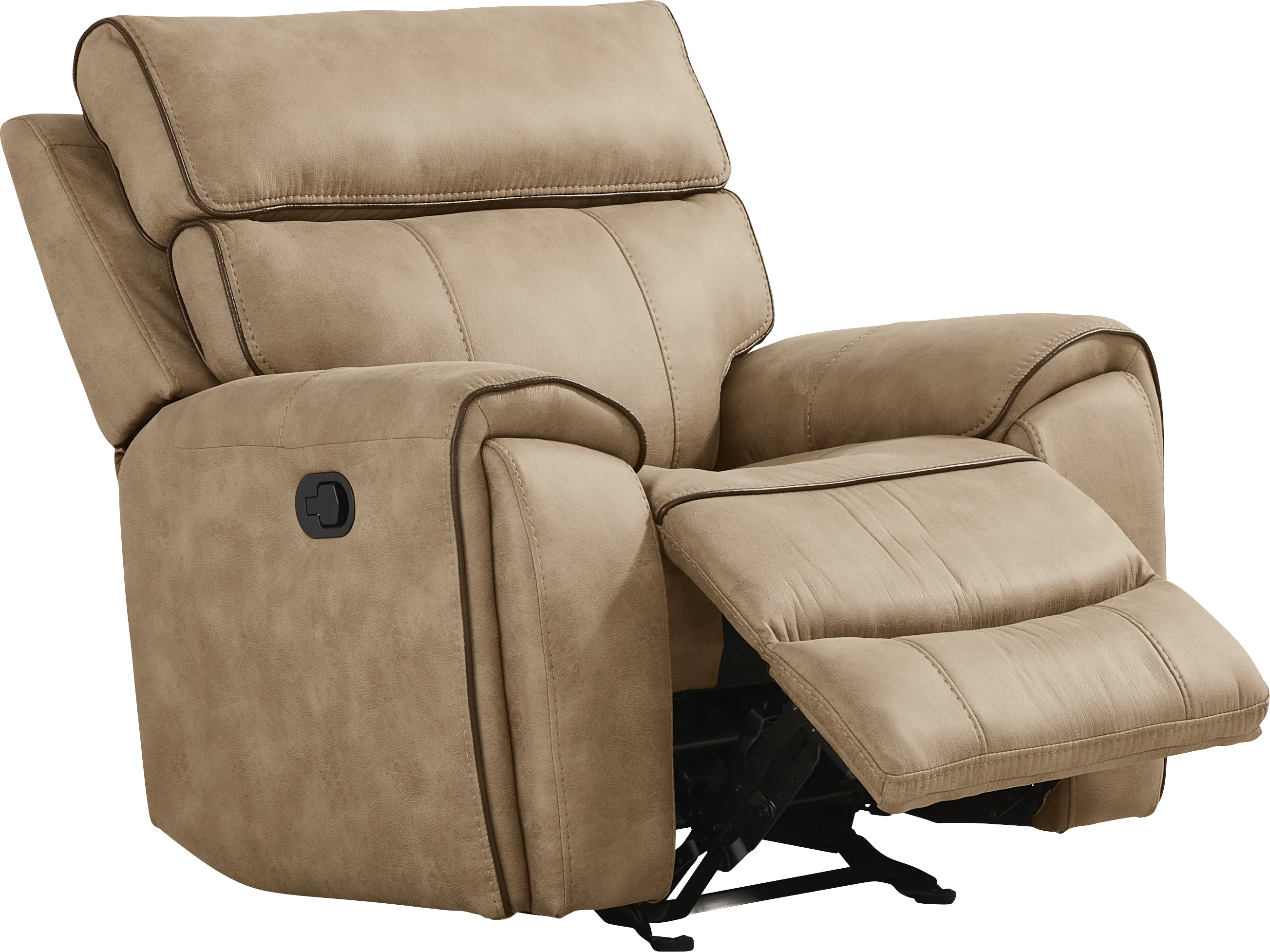 Bradshaw Place Stone Glider Recliner - Thumbnail - Image 1