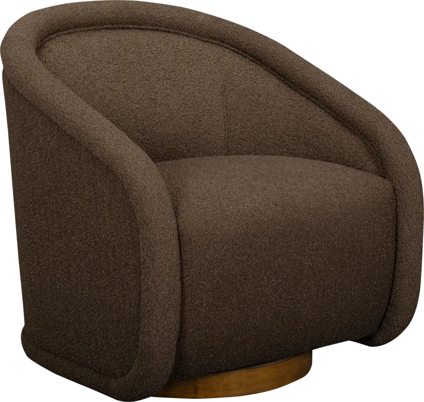 Rory Brown Swivel Chair