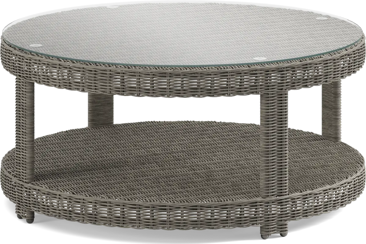 Forest Hills Gray Outdoor Cocktail Table