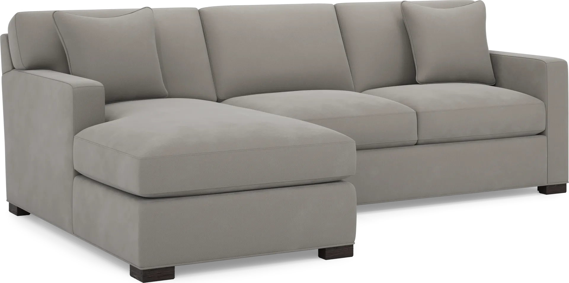 Harmonie Steel 2 Pc Sectional - Image 1