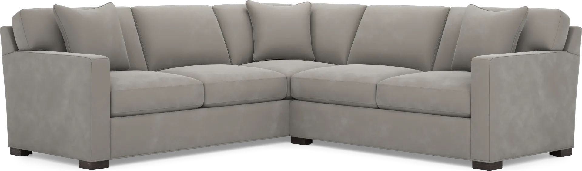 Harmonie Steel 2 Pc Sectional - Image 1