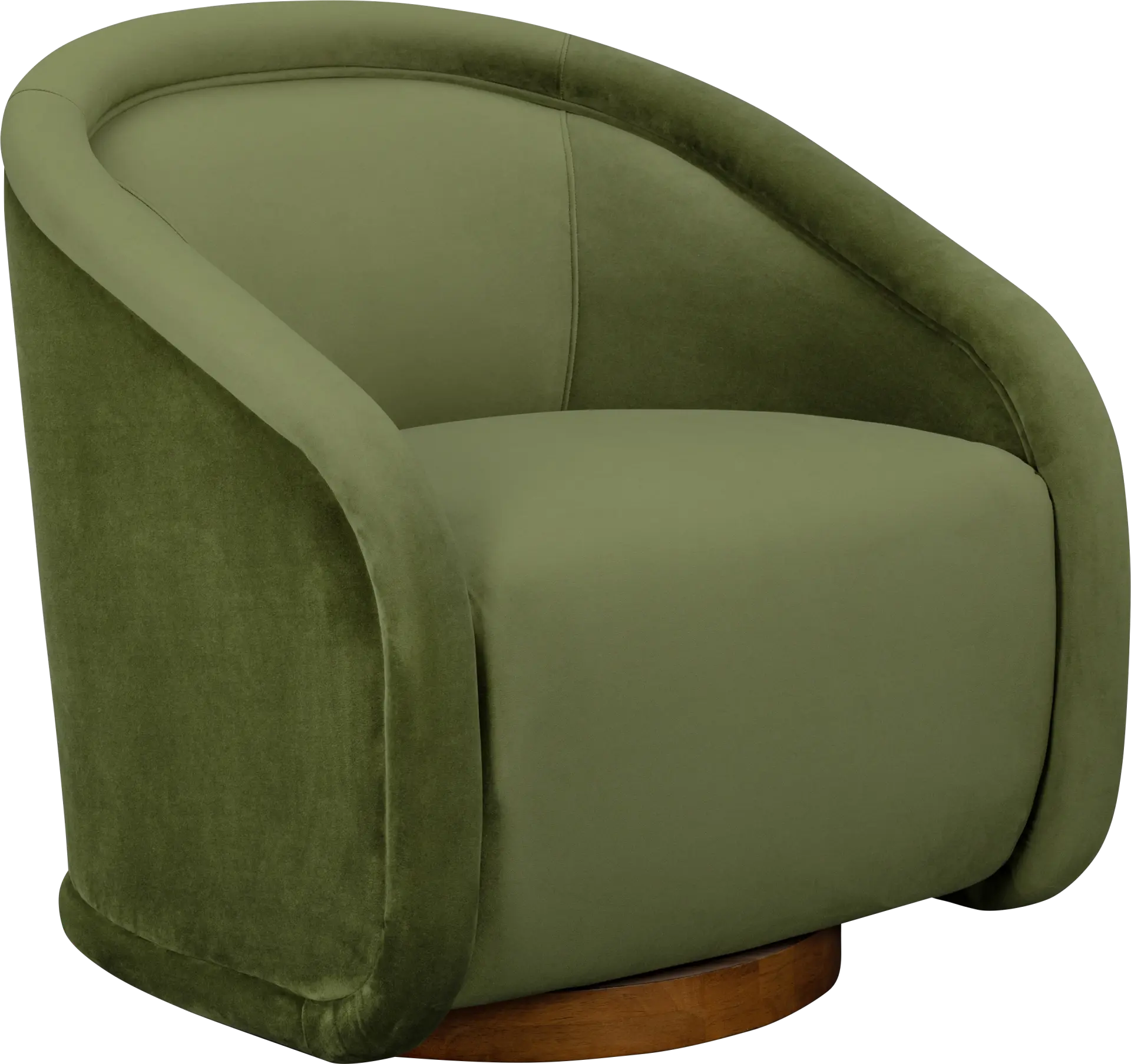 Rory Green Swivel Chair