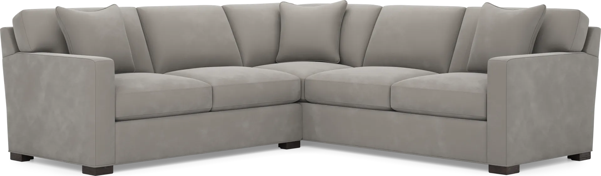 Harmonie Steel 2 Pc Sectional - Image 1
