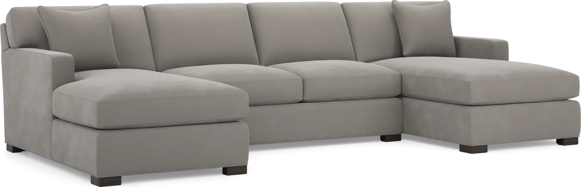 Harmonie Steel 3 Pc Sectional - Image 1