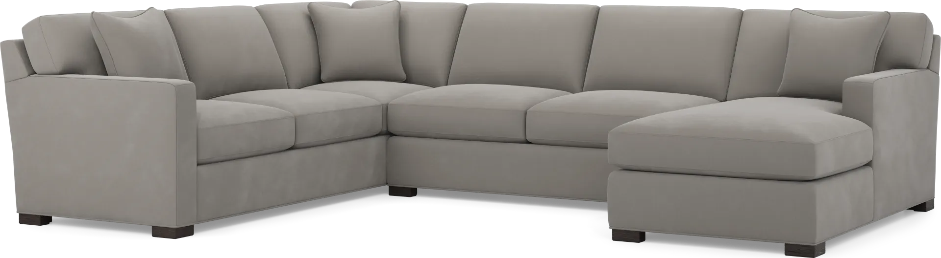 Harmonie Steel 3 Pc Sectional - Image 1