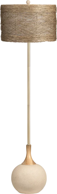 Inogoa Tan Floor Lamp