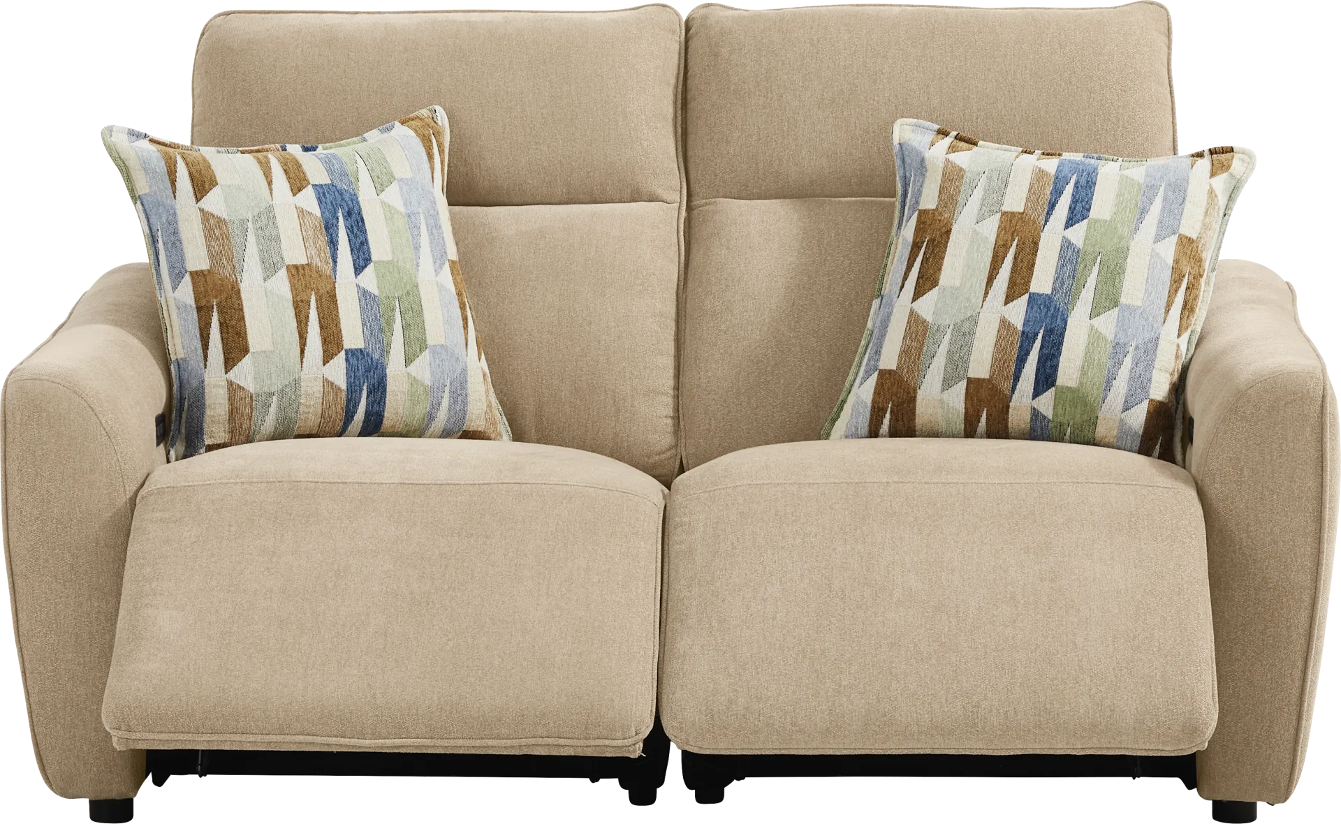 Tremont Sand 2 Pc Power Reclining Loveseat - Image 2