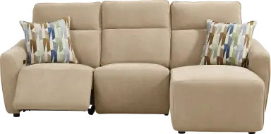 3 pc power reclining raf sectional