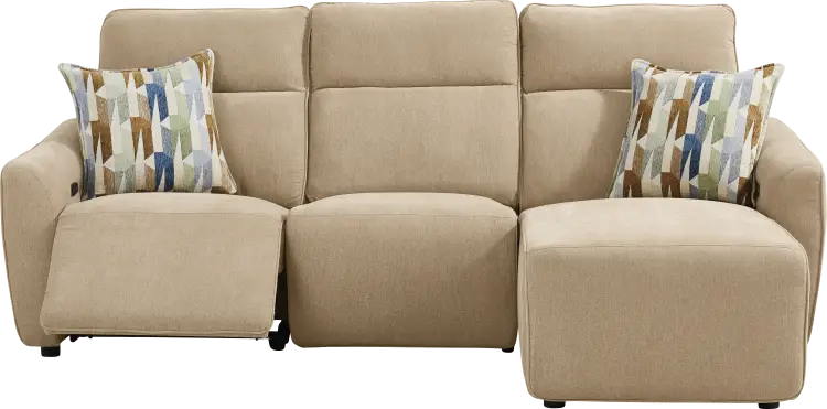 3 pc power reclining raf sectional