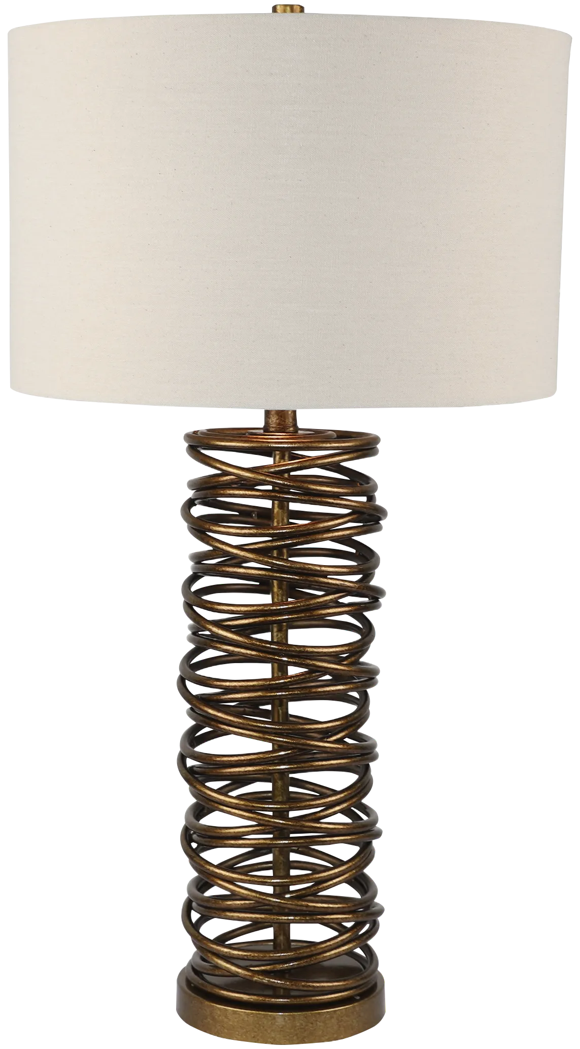 gold table lamp