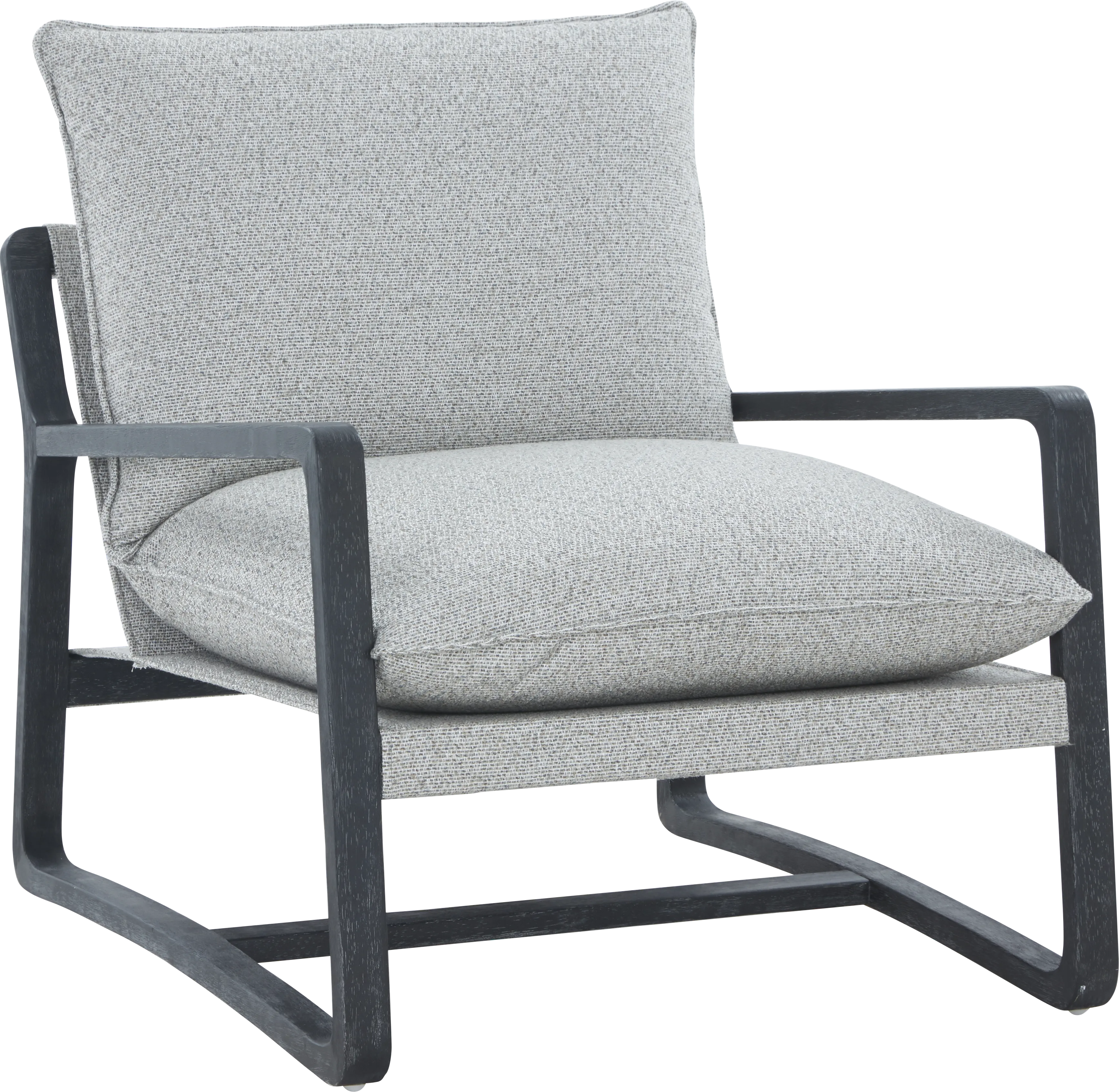 Gunnar Black Accent Chair - Thumbnail - Image 1