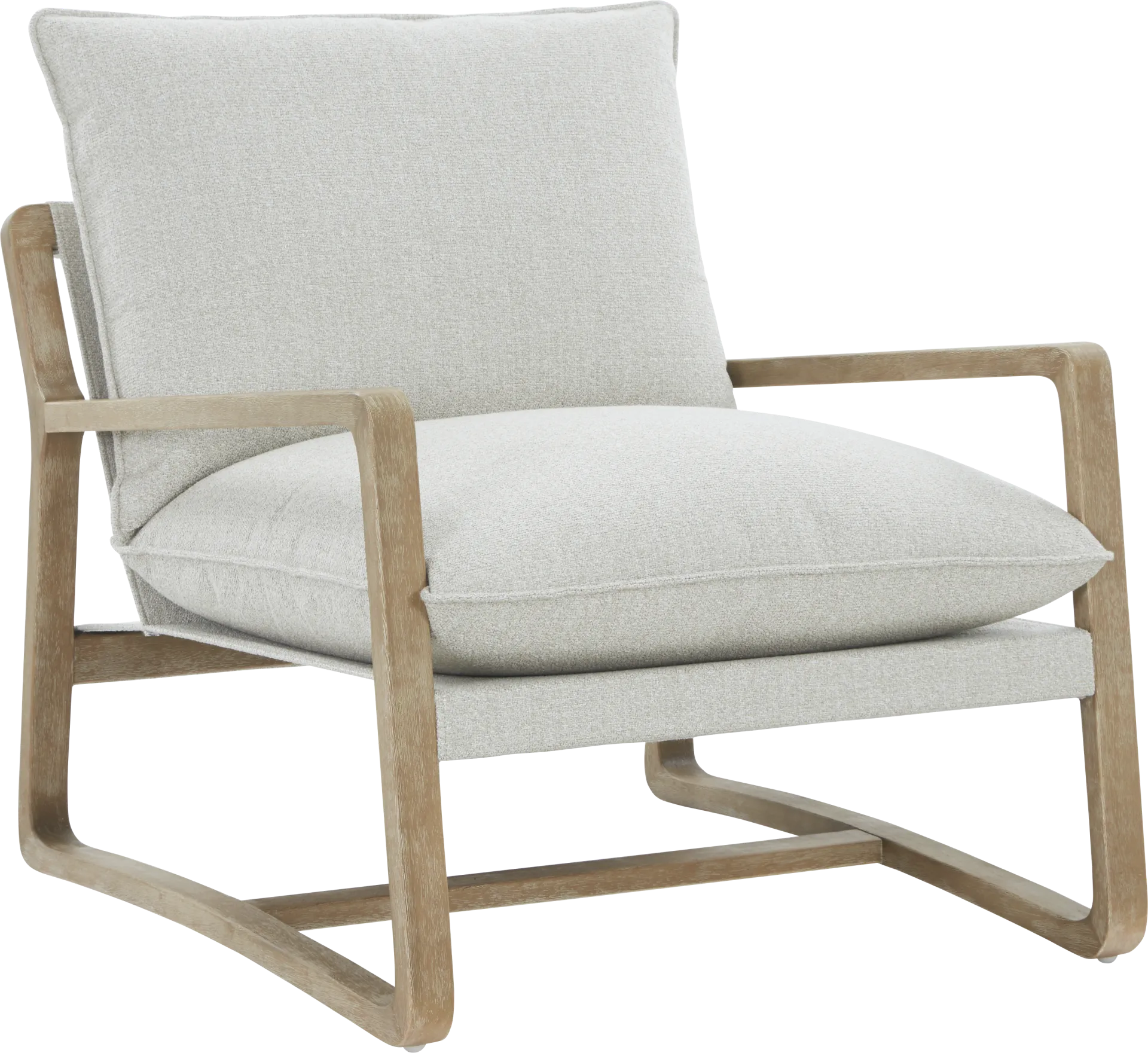 Gunnar Ivory Accent Chair - Image 1