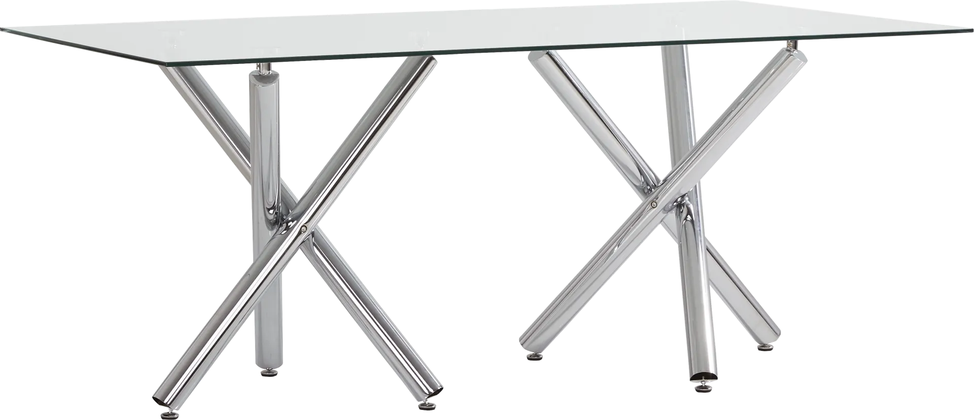 Bastone Silver 5 Pc Dining Room - Image 2