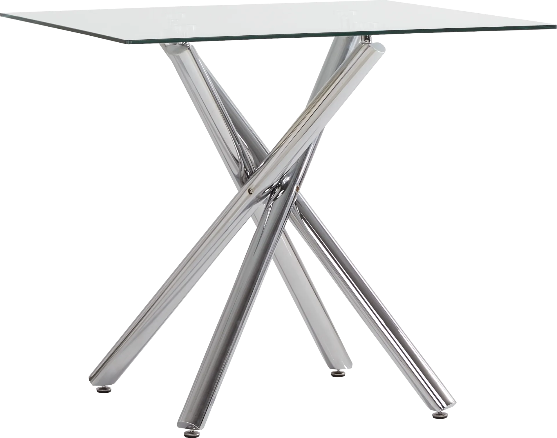 Bastone Silver Counter Height Dining Table - Image 2
