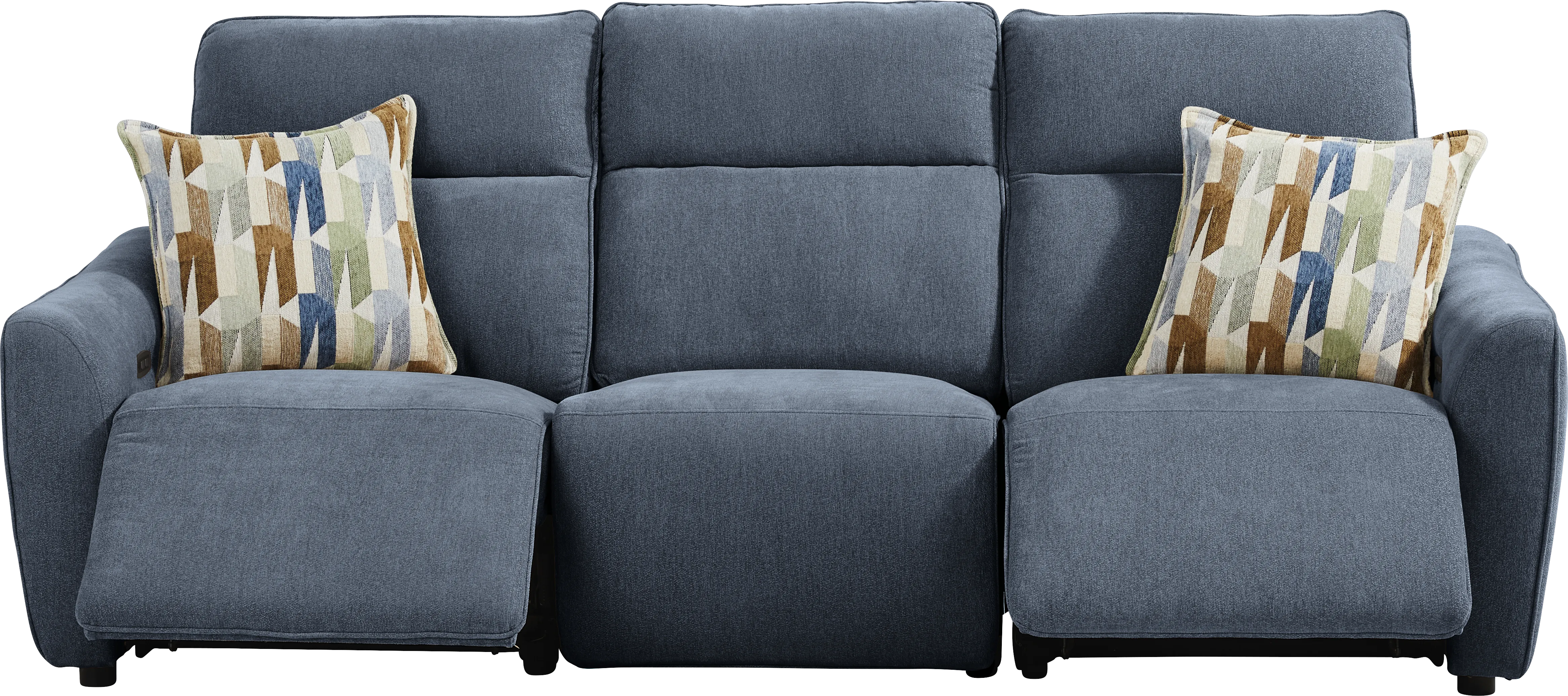 Tremont Indigo 3 Pc Power Reclining Sofa - Thumbnail - Image 1