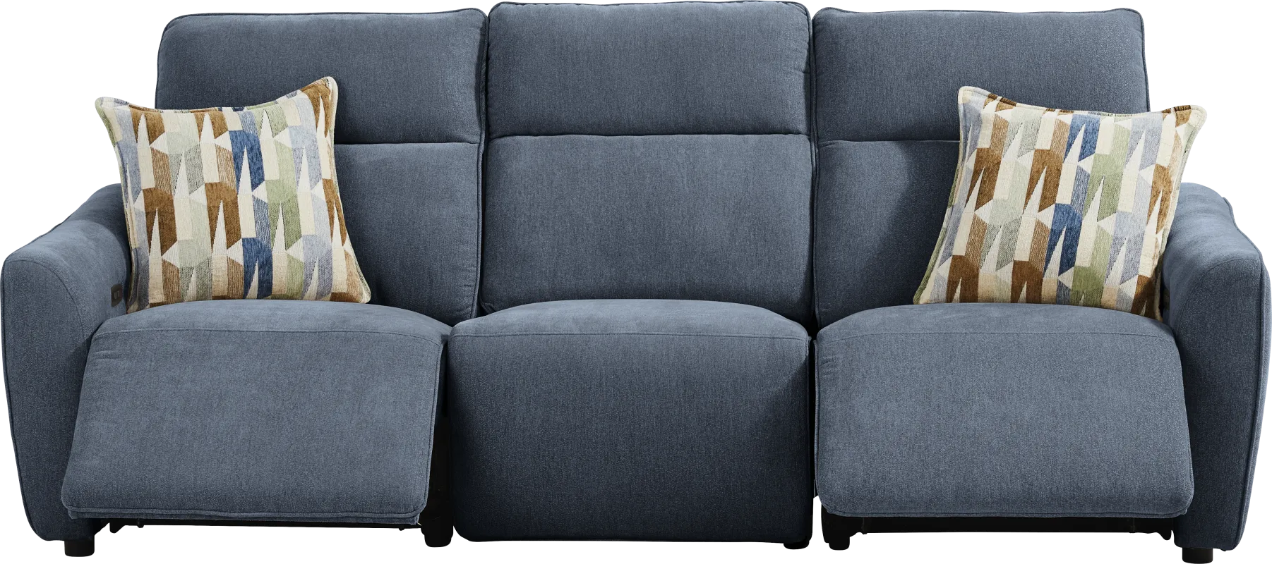 Tremont Indigo 3 Pc Power Reclining Sofa