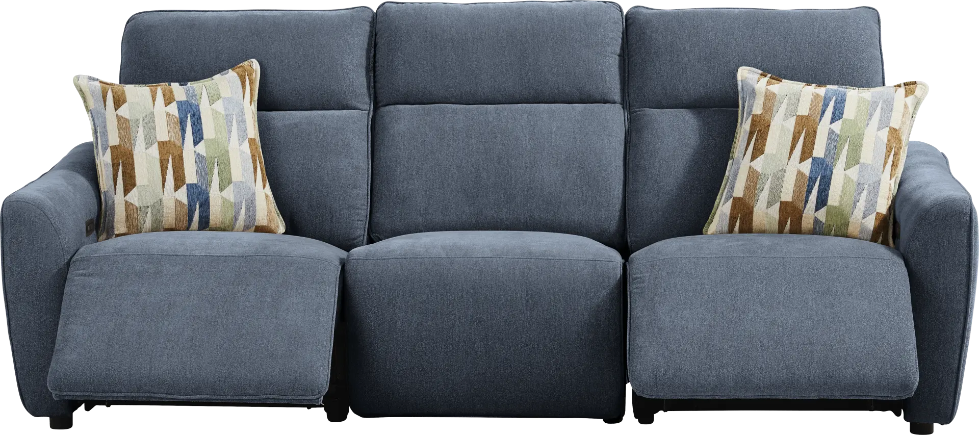 Tremont Indigo 3 Pc Power Reclining Sofa