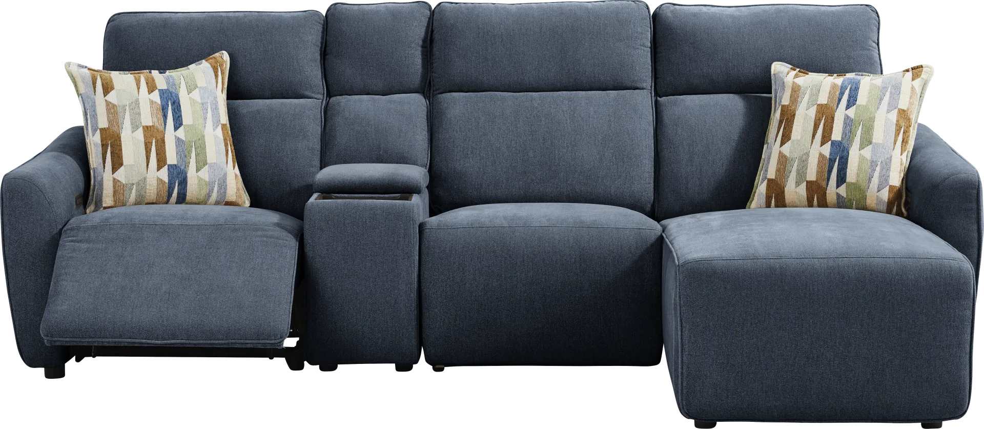 Tremont Indigo 4 Pc Power Reclining Sectional - Image 2